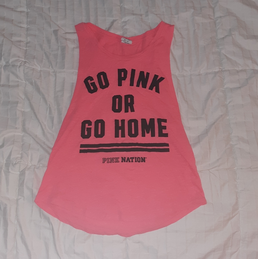 Womens PINK tank top